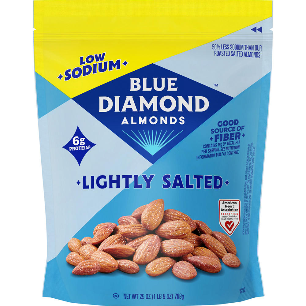 Blue Diamond Lightly Salted Almonds, 25 oz