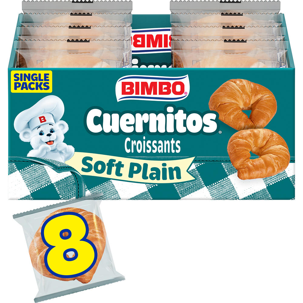 Bimbo Cuernitos Plain Croissants Multipack, 8 ct