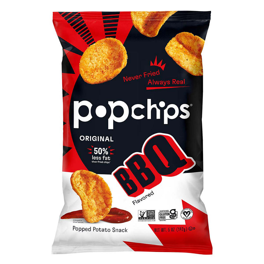 Popchips Popped Potato Snacks - BBQ, 5 oz
