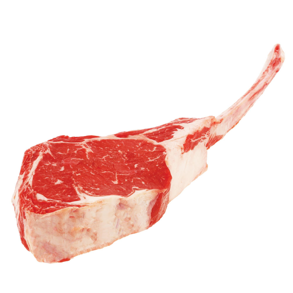 H-E-B Prime 1 Beef Bone-in Tomahawk Steak, Extra Thick Cut, Avg. 2.75 lbs