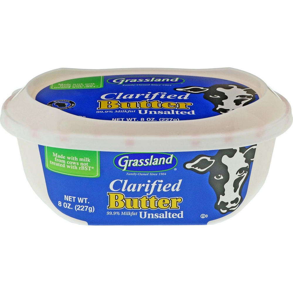 Grassland Clarified Butter Unsalted, 8 oz
