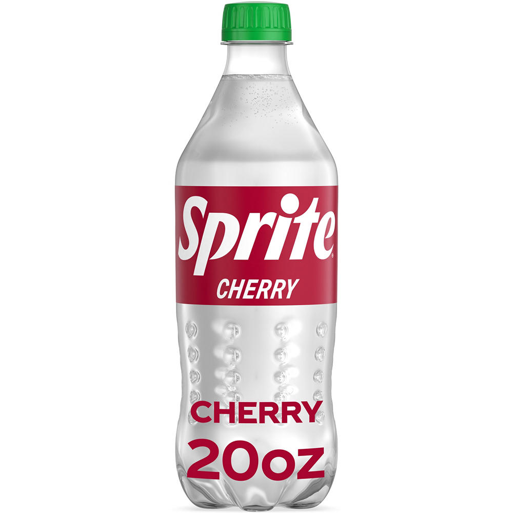 Sprite Cherry Caffeine Free Soda Soft Drink, 20 oz