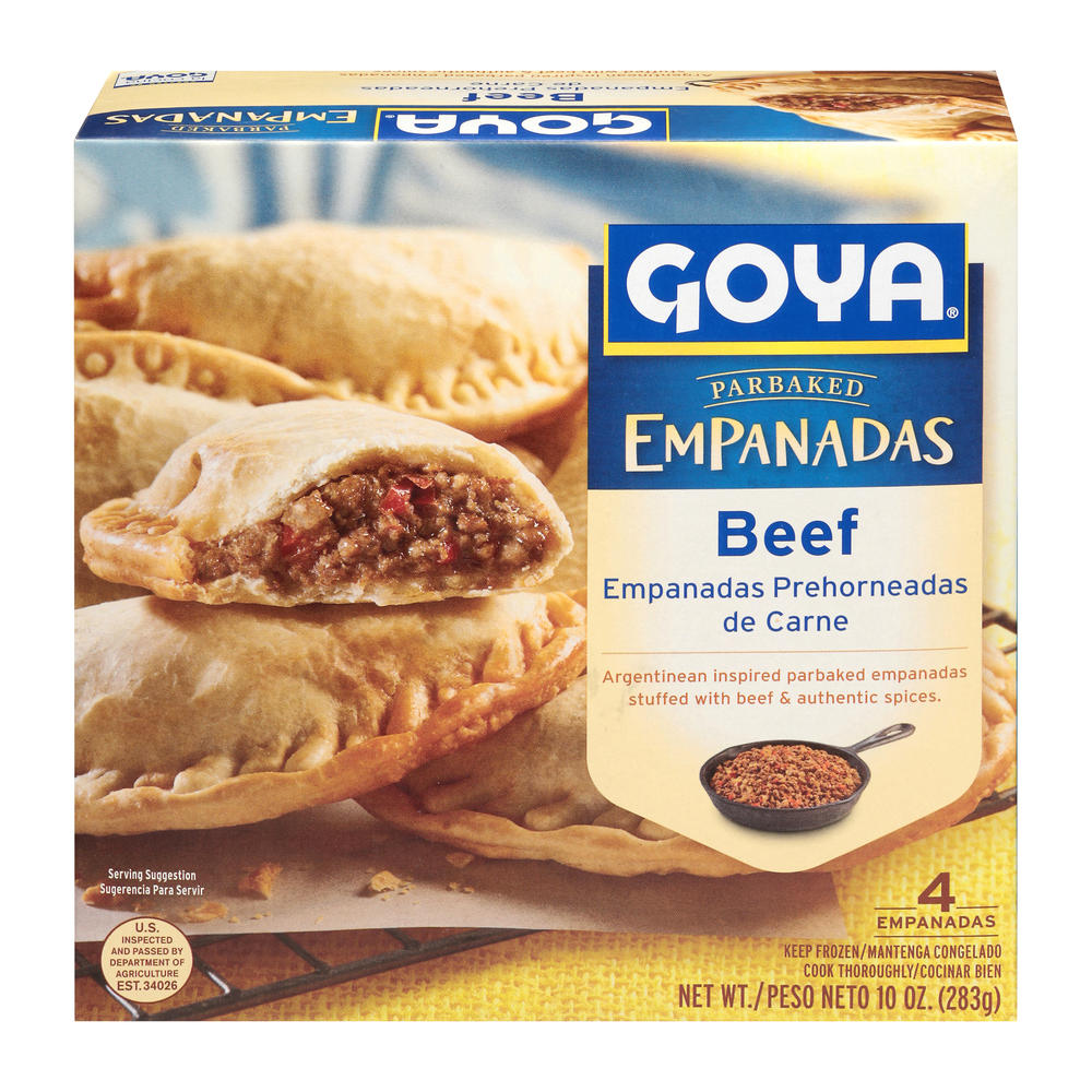 Goya Baked Beef Empanadas, 10 oz
