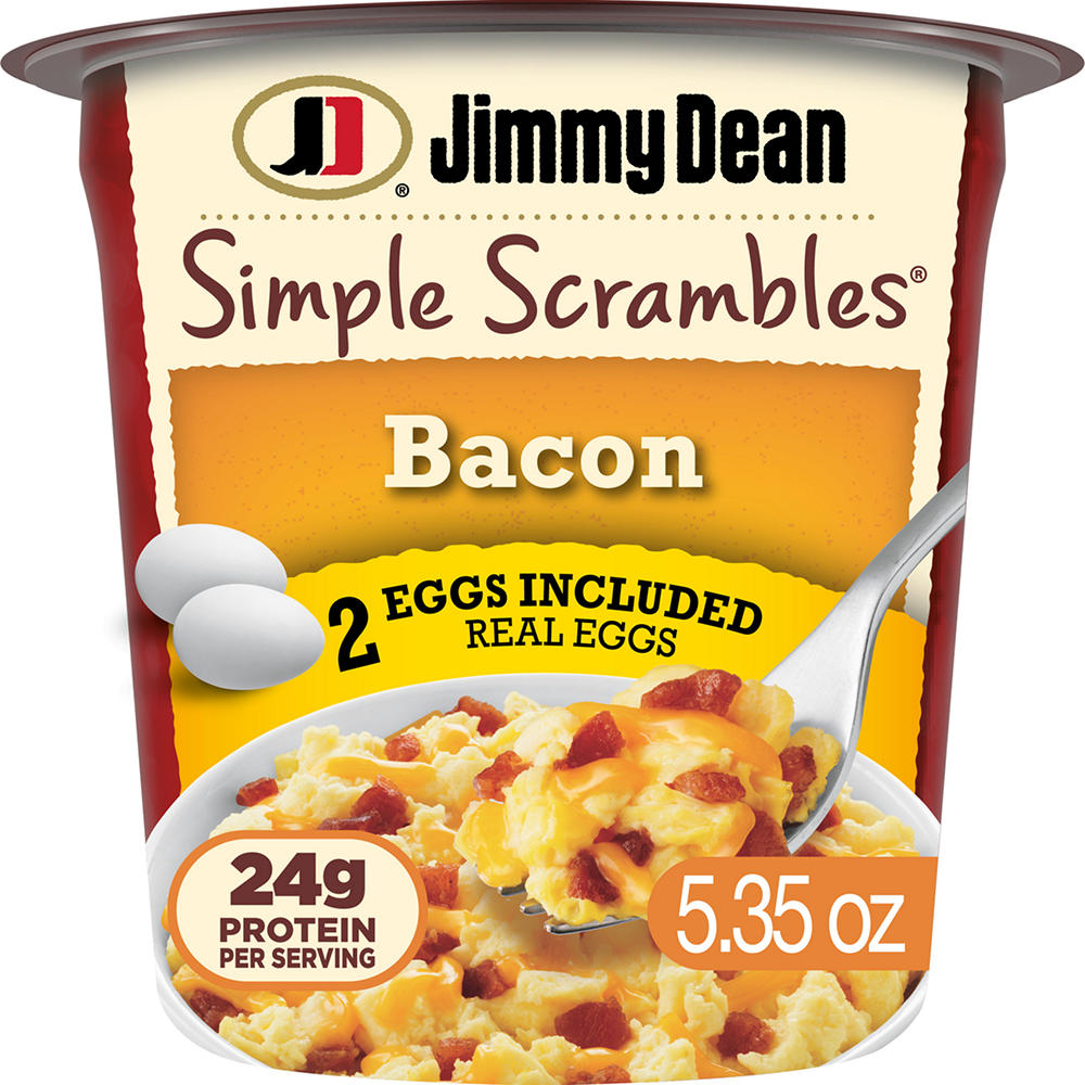 Jimmy Dean Simple Scrambles Bacon Breakfast Cup, 5.35 oz
