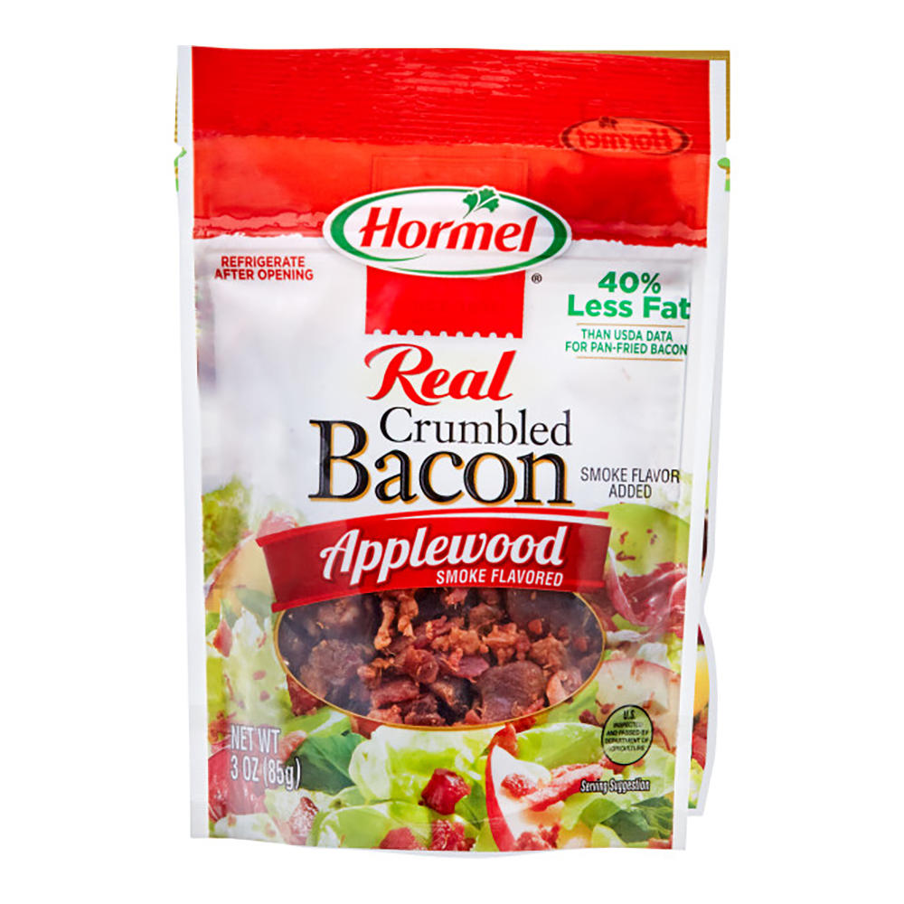 Hormel Applewood Real Crumbled Bacon, 3 oz