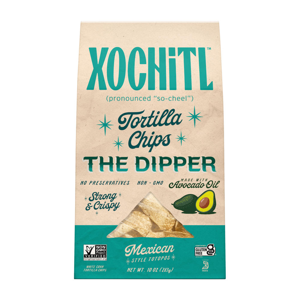 Xochitl Mexican-Style Totopos The Dipper Corn Tortilla Chips, 10 oz