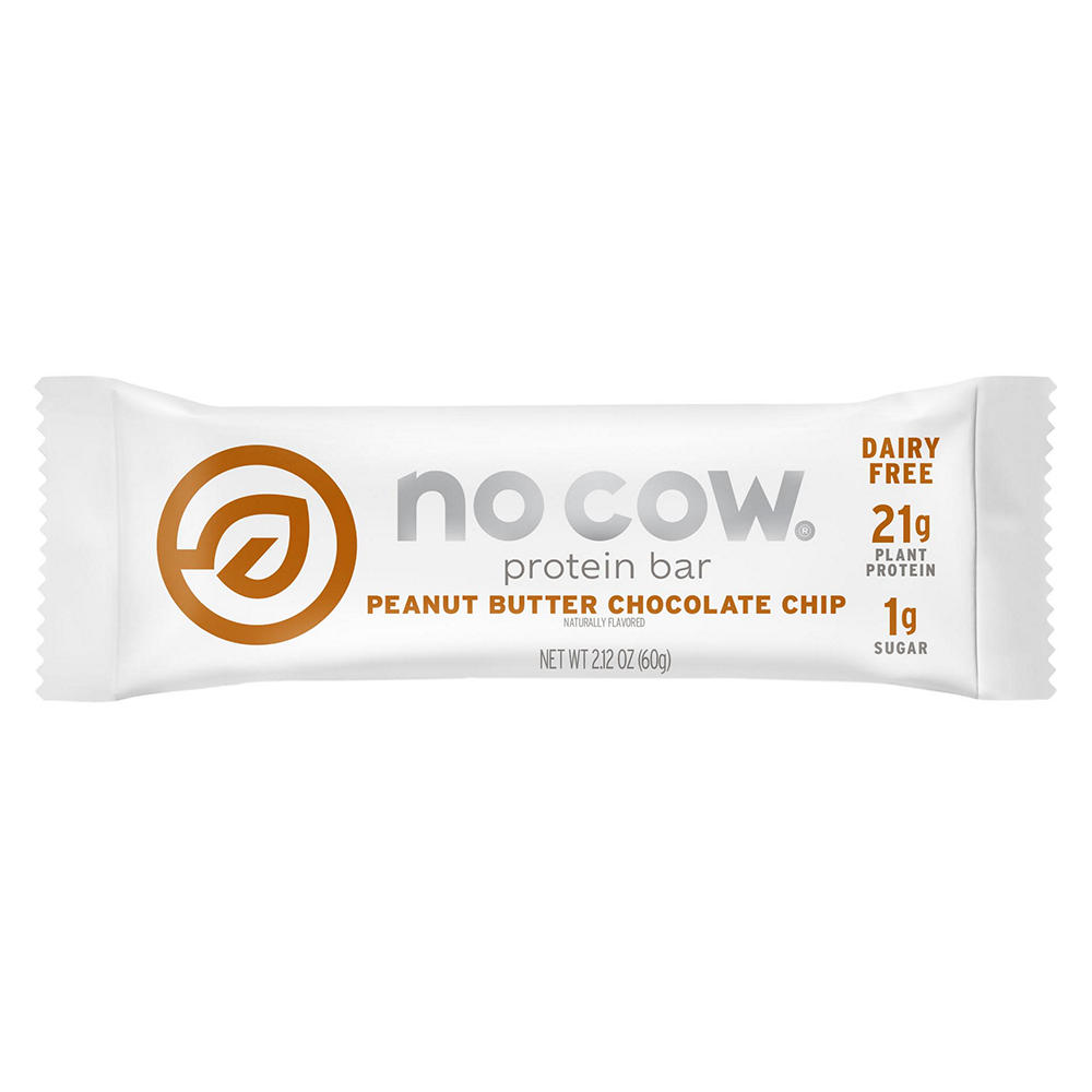 No Cow Dairy Free 21g Protein Bar - Peanut Butter Chocolate Chip, 2.12 oz