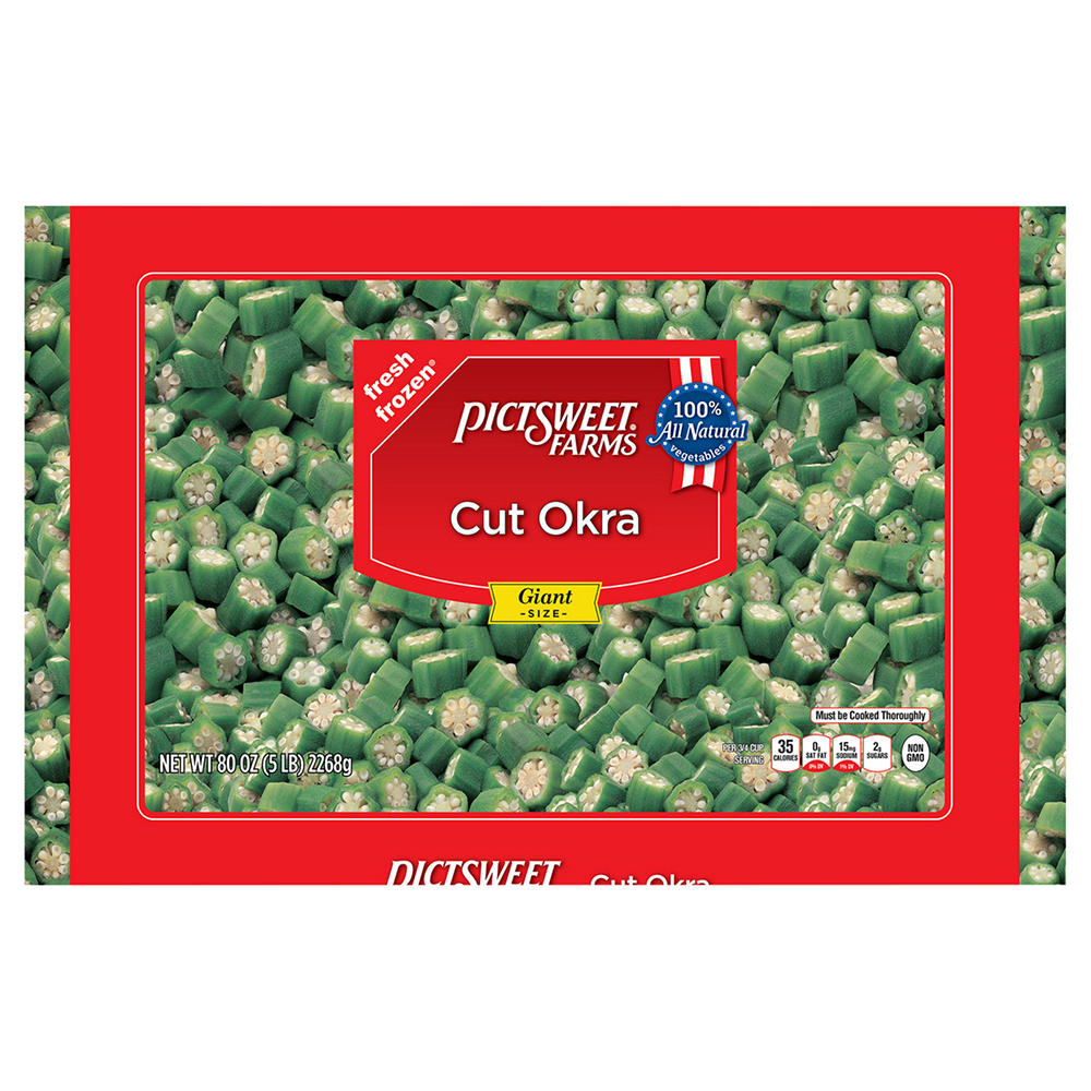 Pictsweet Farms Cut Okra, 80 oz