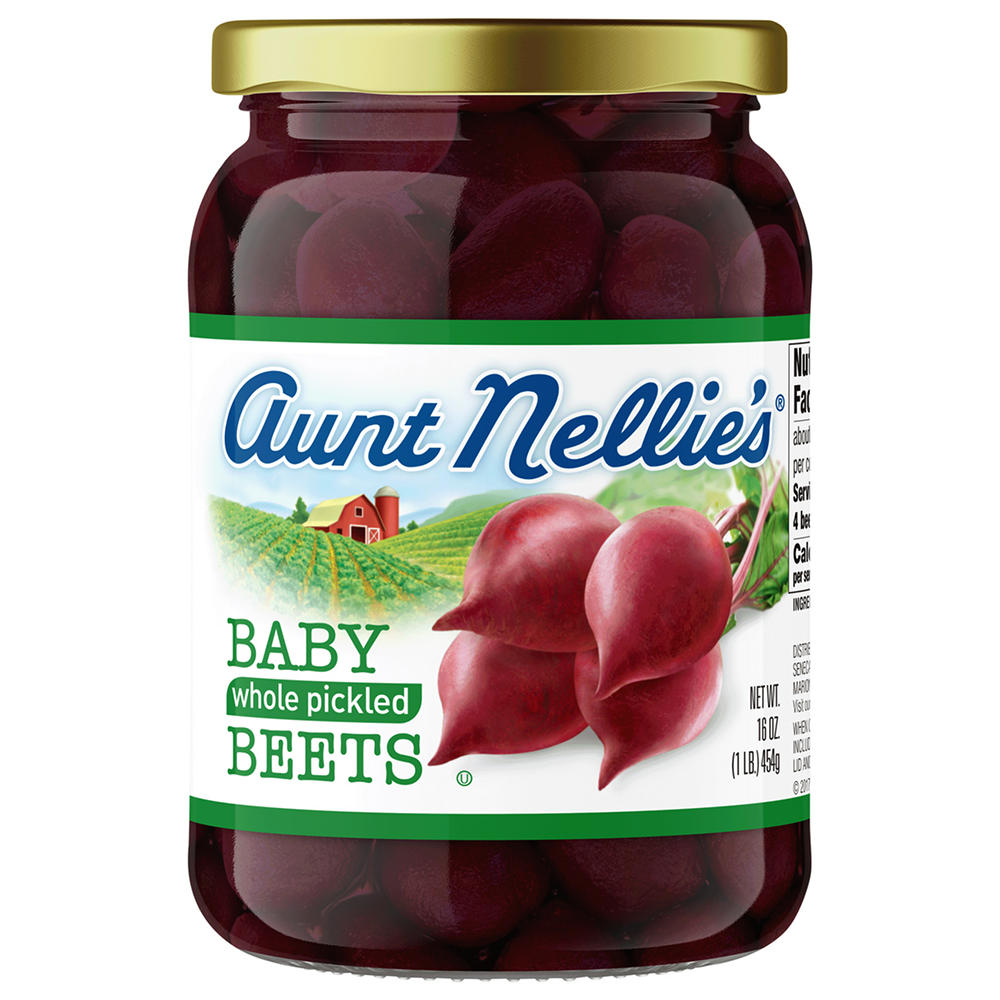 Aunt Nellie's Whole Pickled Baby Beets, 16 oz