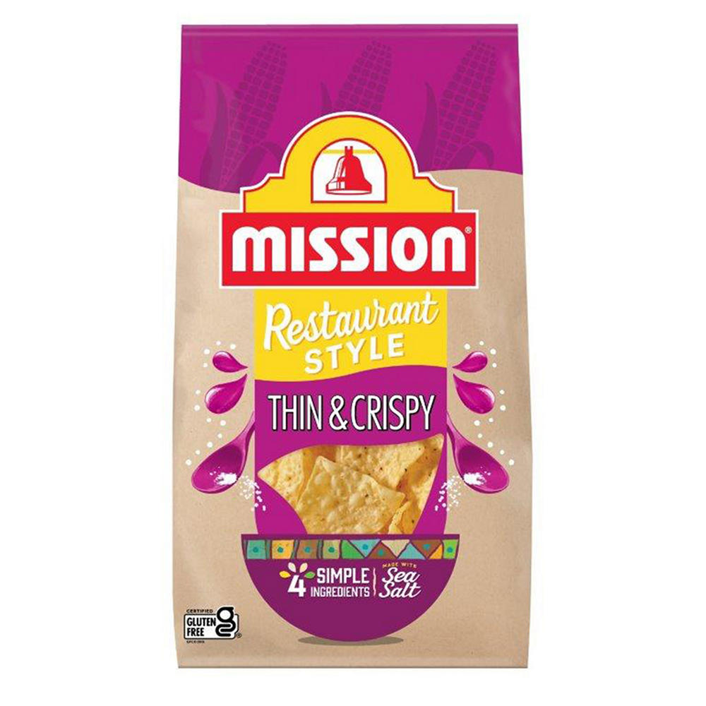Mission Restaurant-Style Thin & Crispy Tortilla Chips, 9 oz