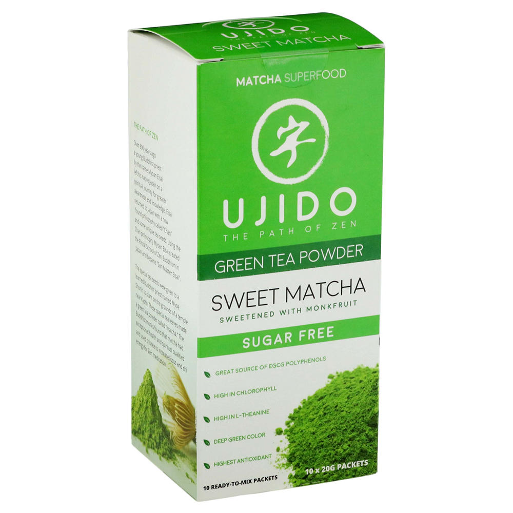 Ujido Sweet Matcha Green Tea, 10 ct