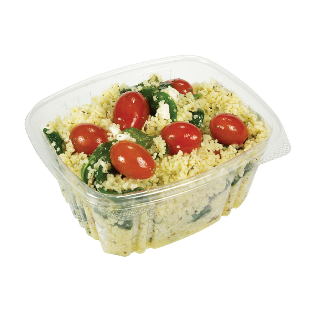 Meal Simple by H-E-B Tomato, Spinach & Feta Couscous, Avg. 0.7 lb