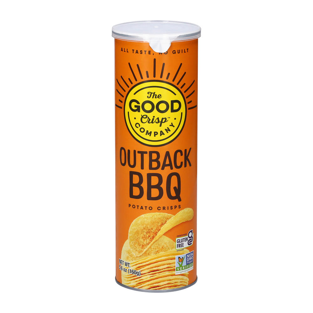 The Good Crisp Company Potato Crisps - Outback BBQ, 5.6 oz