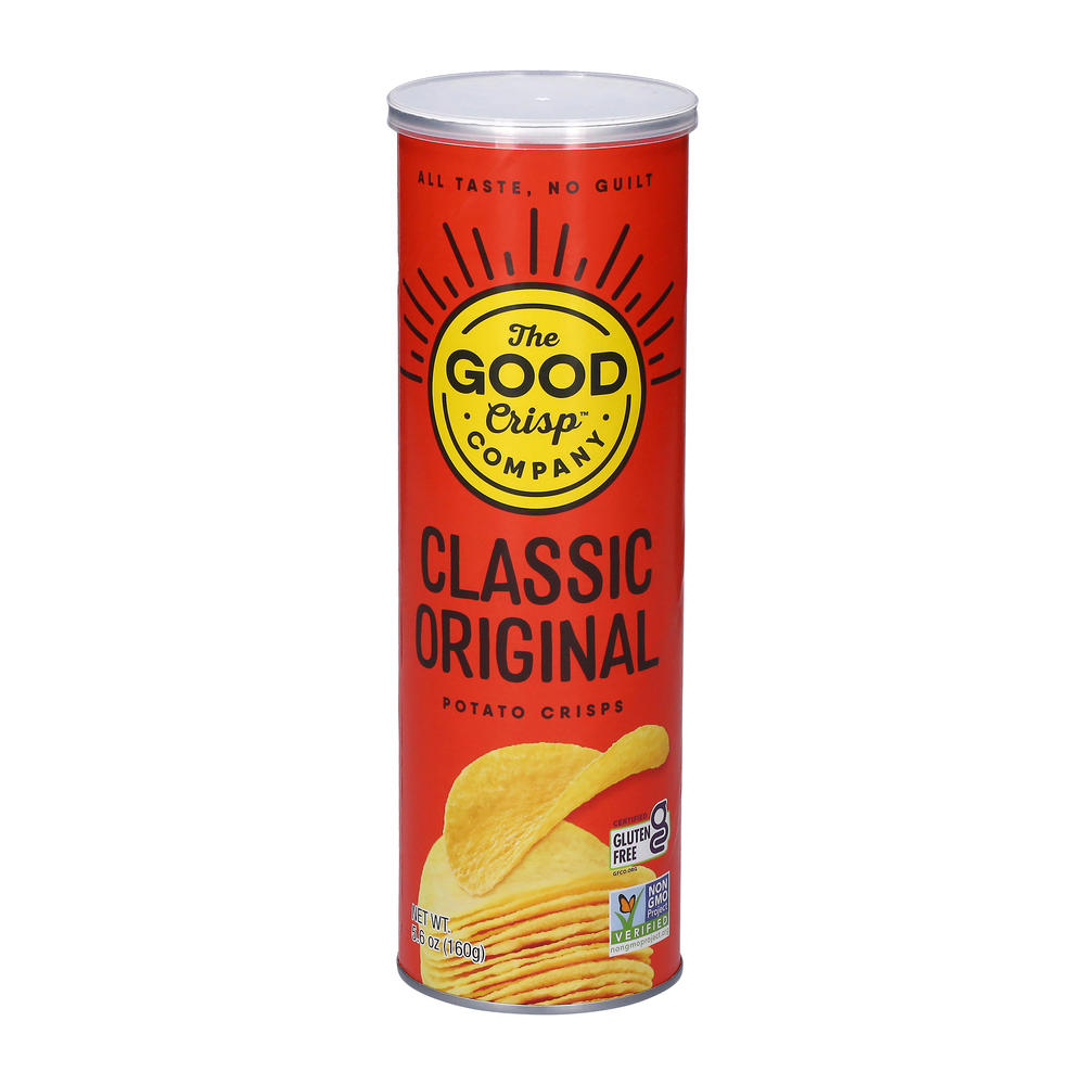 The Good Crisp Company Potato Crisps - Original, 5.6 oz