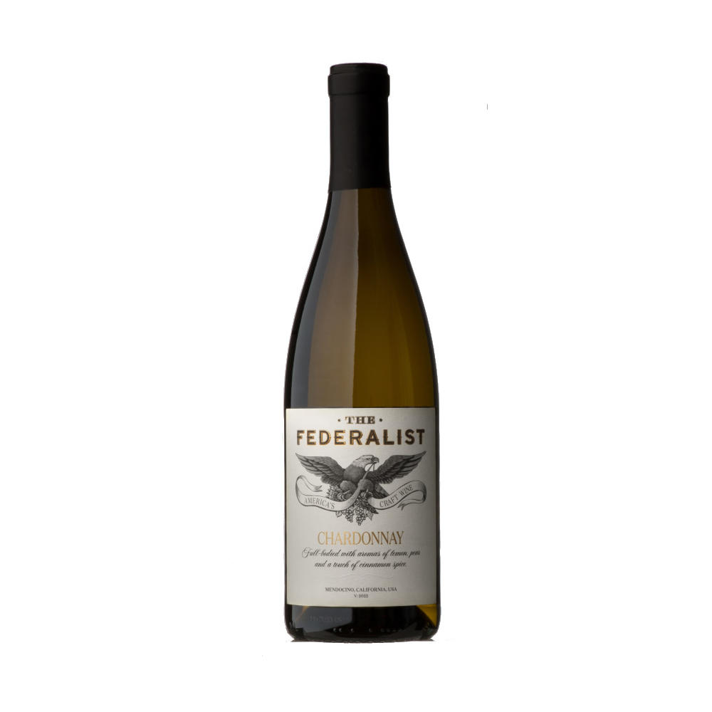 The Federalist Chardonnay California White Wine, 750 mL