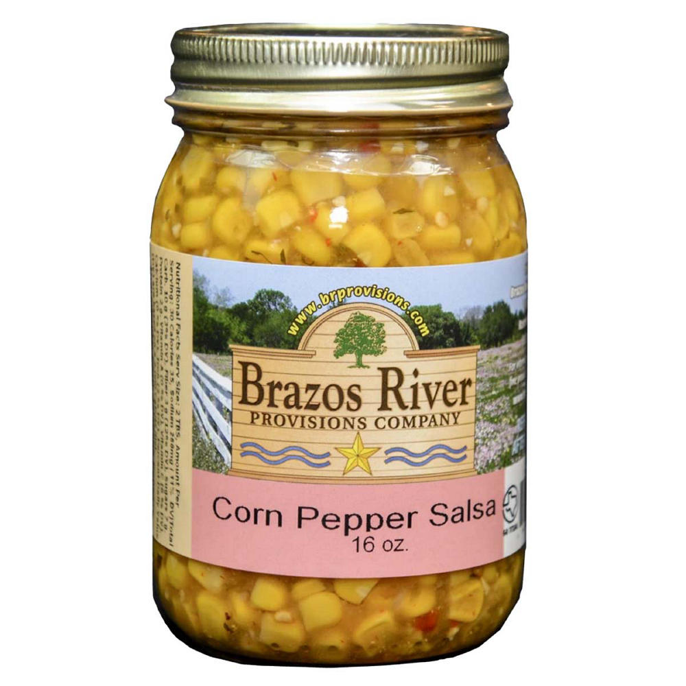 Brazos River Provisions Corn Pepper Salsa, 16 oz