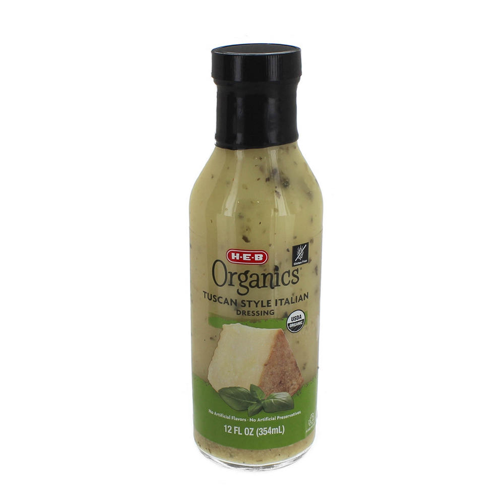 H-E-B Organics Tuscan Style Italian Dressing, 12 oz