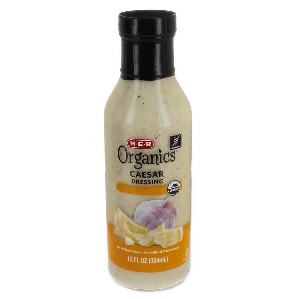 H-E-B Organics Caesar Salad Dressing, 12 oz