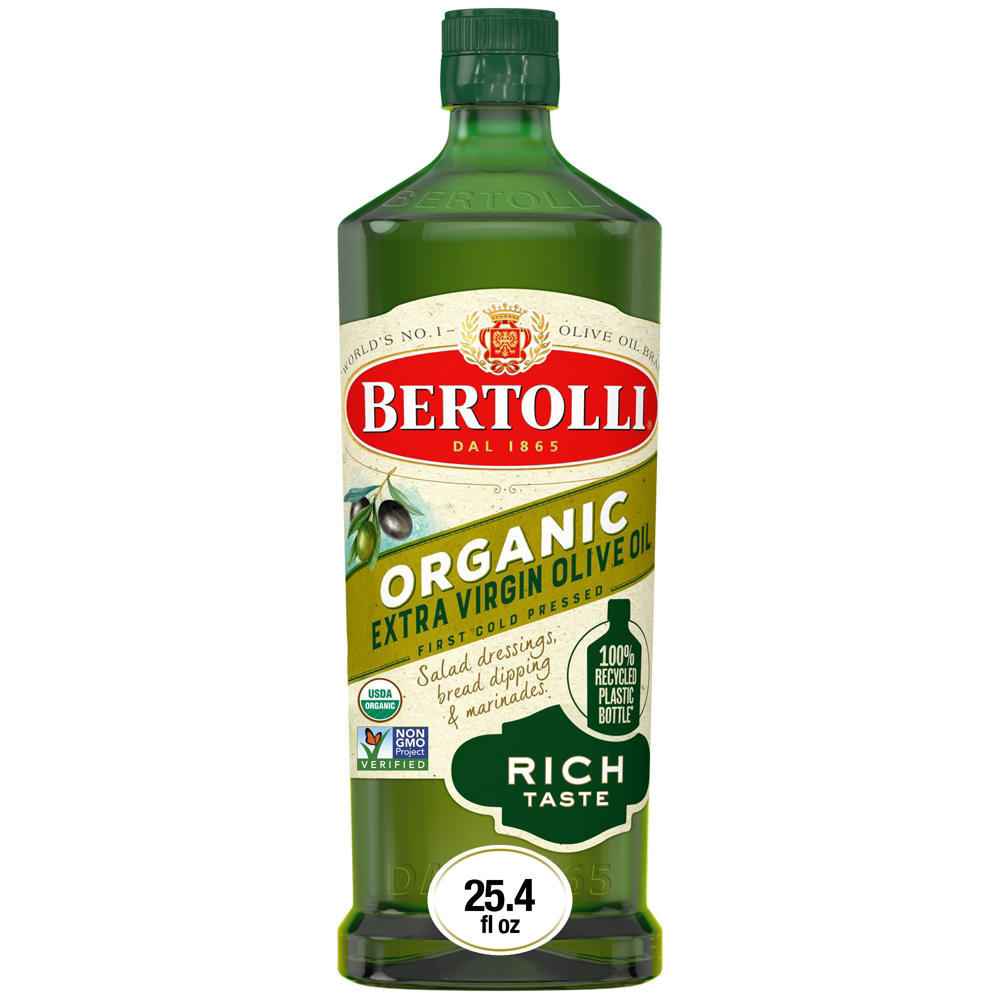 Bertolli Rich-Tasting Organic Extra Virgin Olive Oil, 25.4 oz