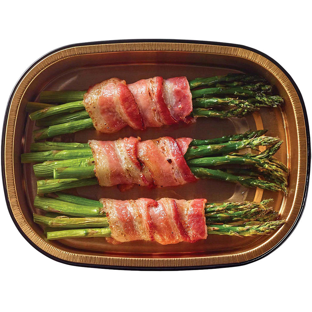 Meal Simple by H-E-B Bacon-Wrapped Asparagus, Avg. 0.5 lb