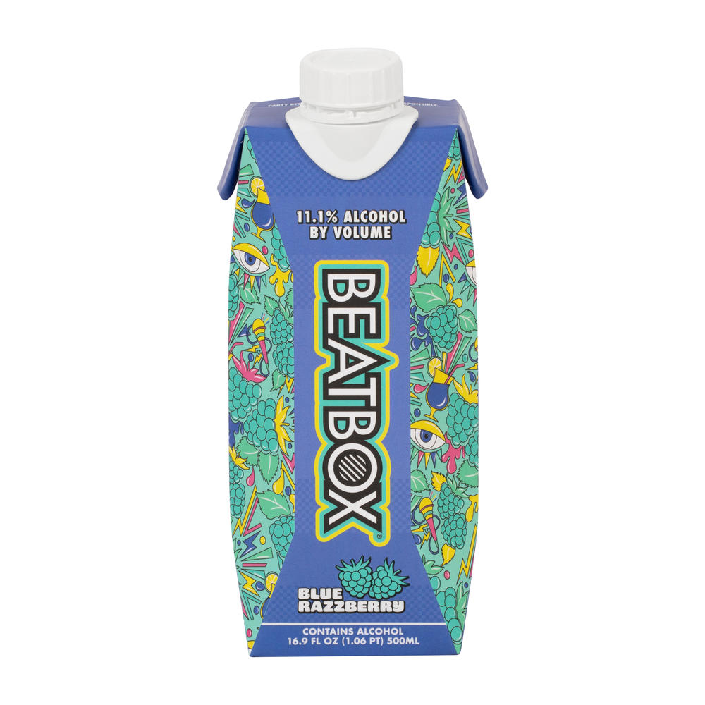 BeatBox Blue Razzberry Punch, 500 mL