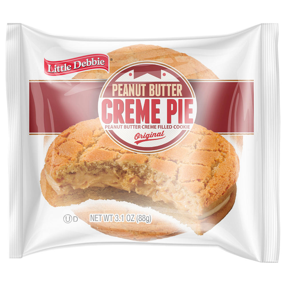 Little Debbie Peanut Butter Cream Pie, 3.1 oz