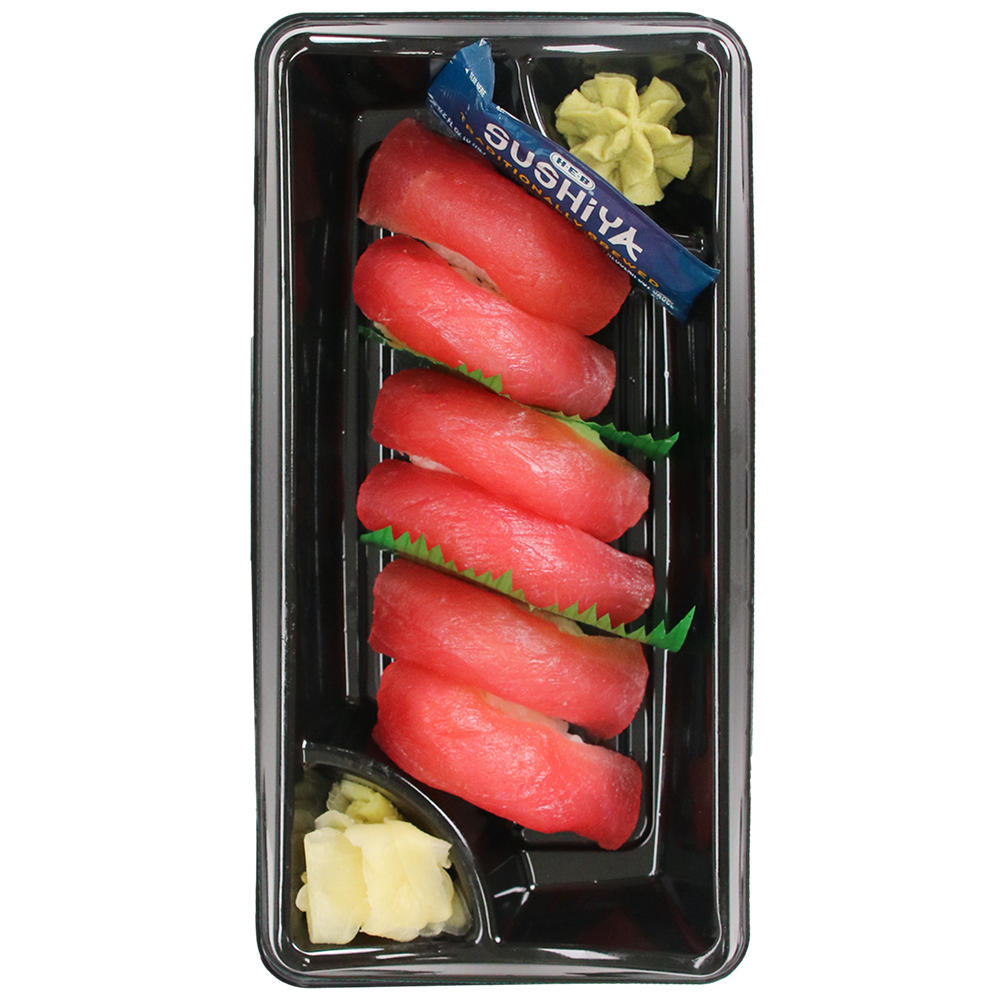 H-E-B Sushiya Tuna Nigiri Sushi, 6 pc