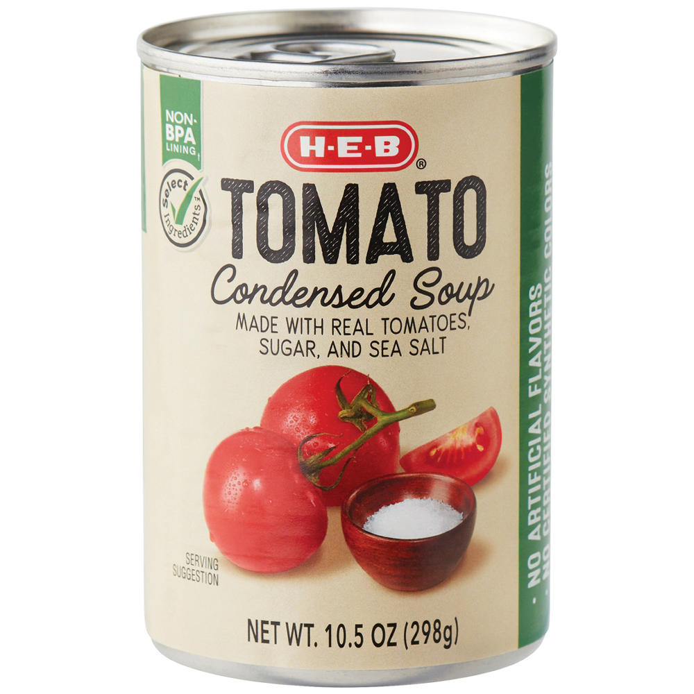 H-E-B Tomato Condensed Soup, 10.5 oz