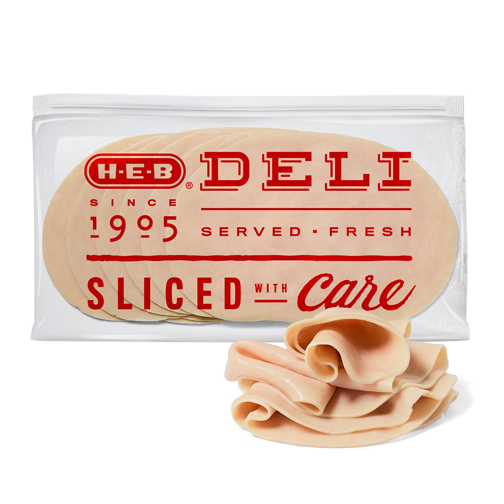 Hill Country Fare Oven-Roasted Turkey, Sandwich Sliced, Avg. 1.0 lb