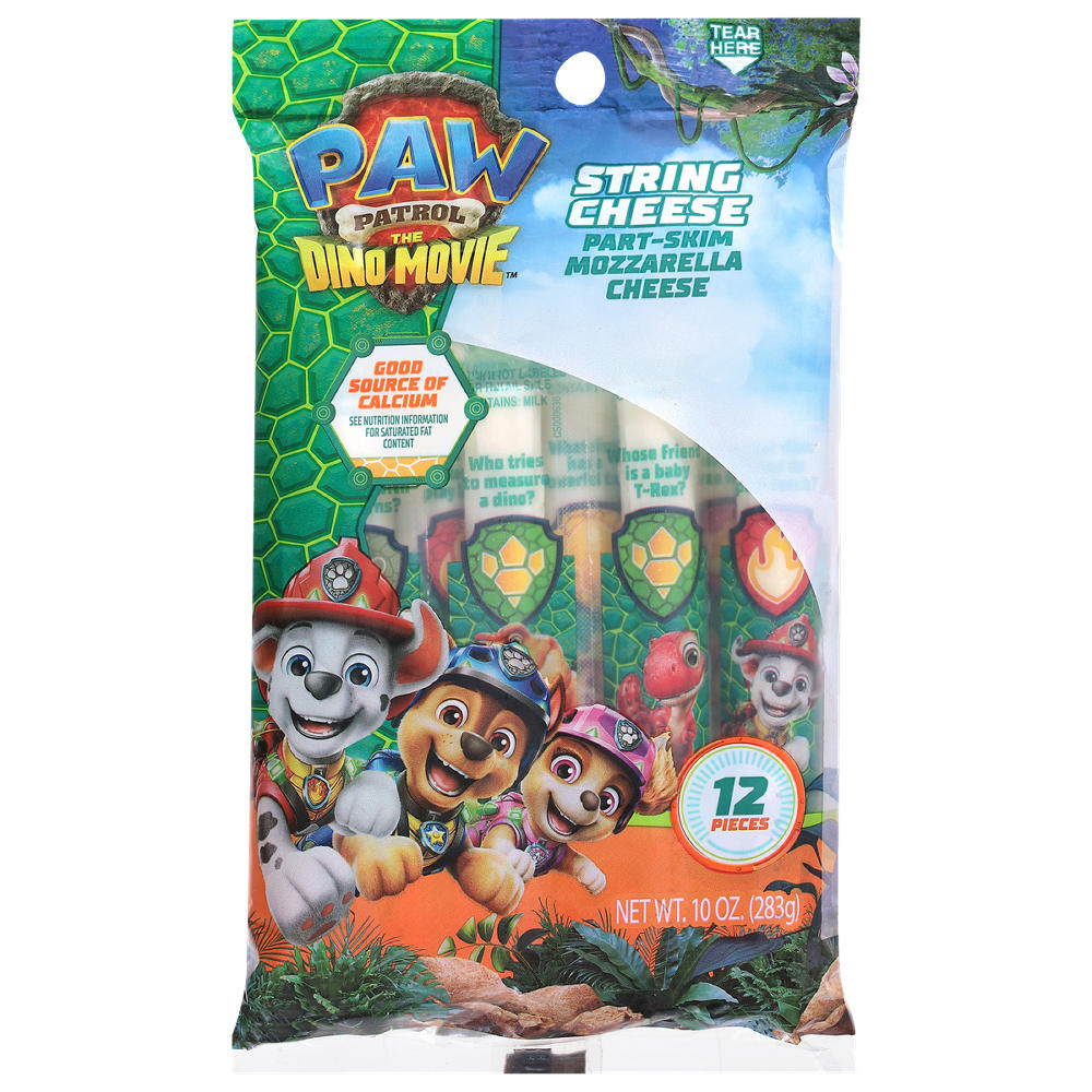PAW Patrol Part-Skim Mozzarella String Cheese, 12 ct, 10 oz