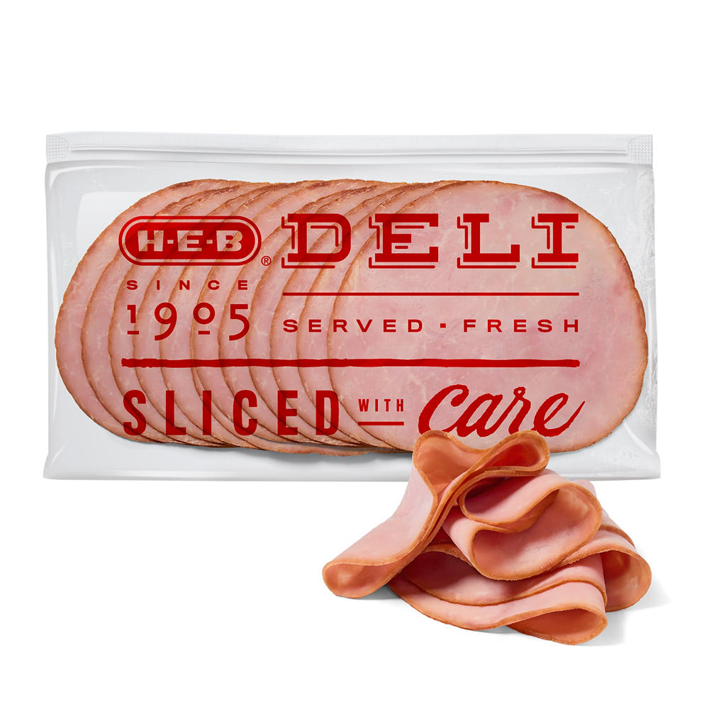 Hill Country Fare Hickory-Smoked Ham, Sandwich Sliced, Avg. 1.0 lb