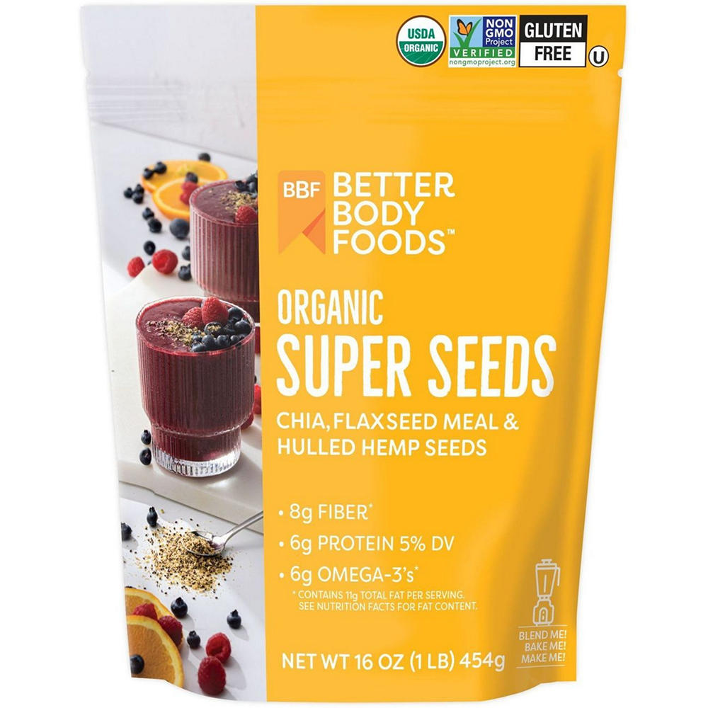 BetterBody Foods Organic Super Seeds, 16 oz