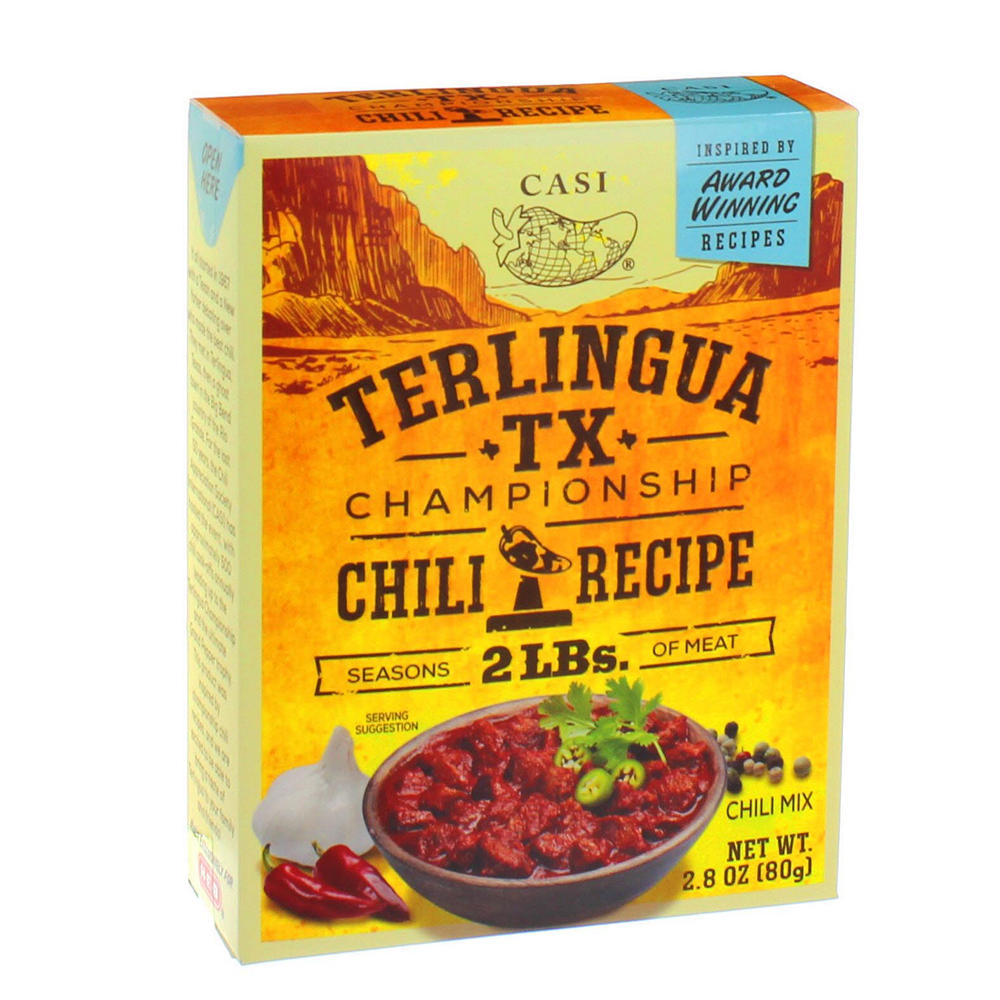 Casi Terlingua TX Championship Chili Recipe Mix, 2.8 oz