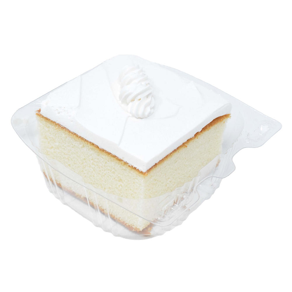 H-E-B Bakery Elite Icing White Cake Slice