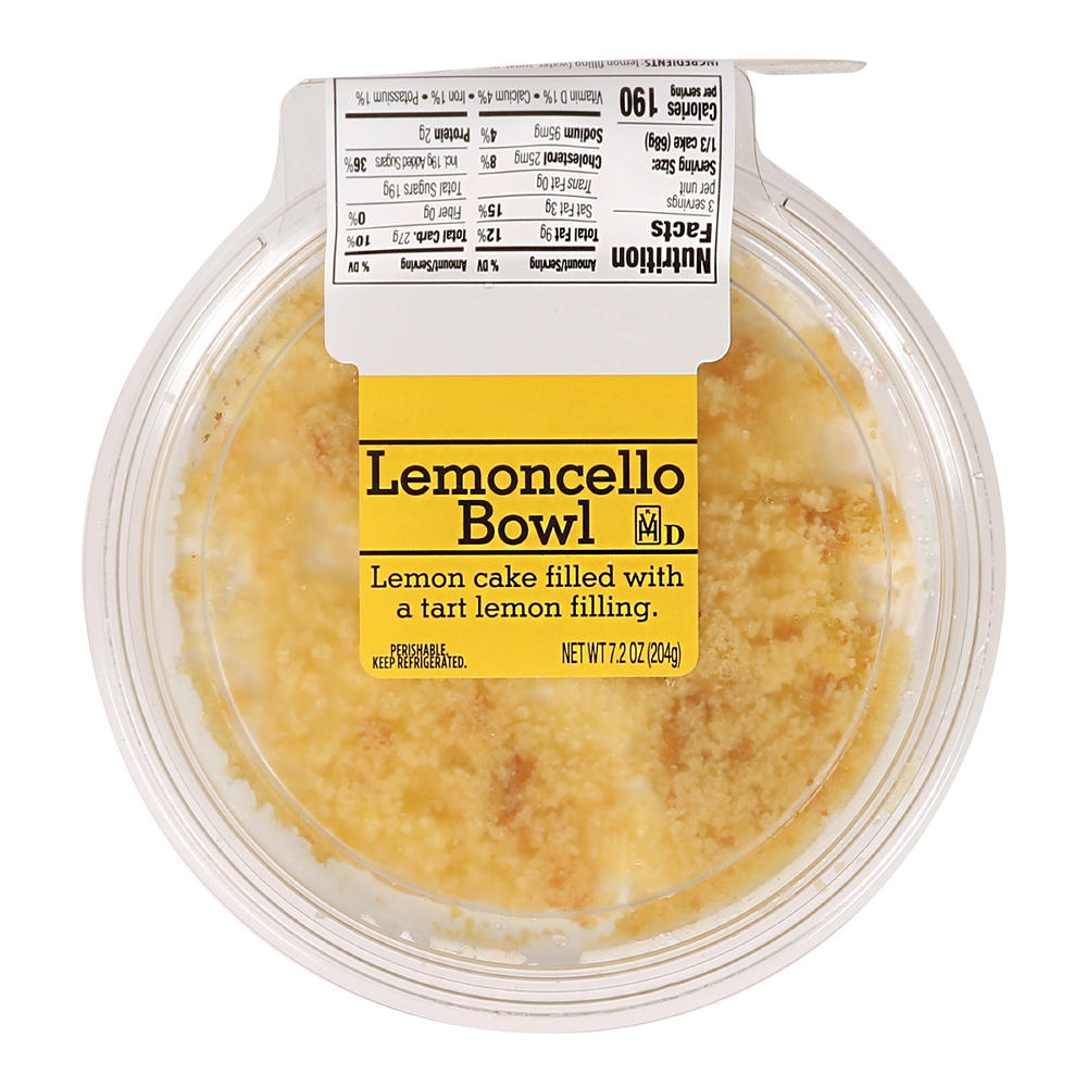 Hoff's Bakery Lemoncello Cake Bowl, 7.2 oz