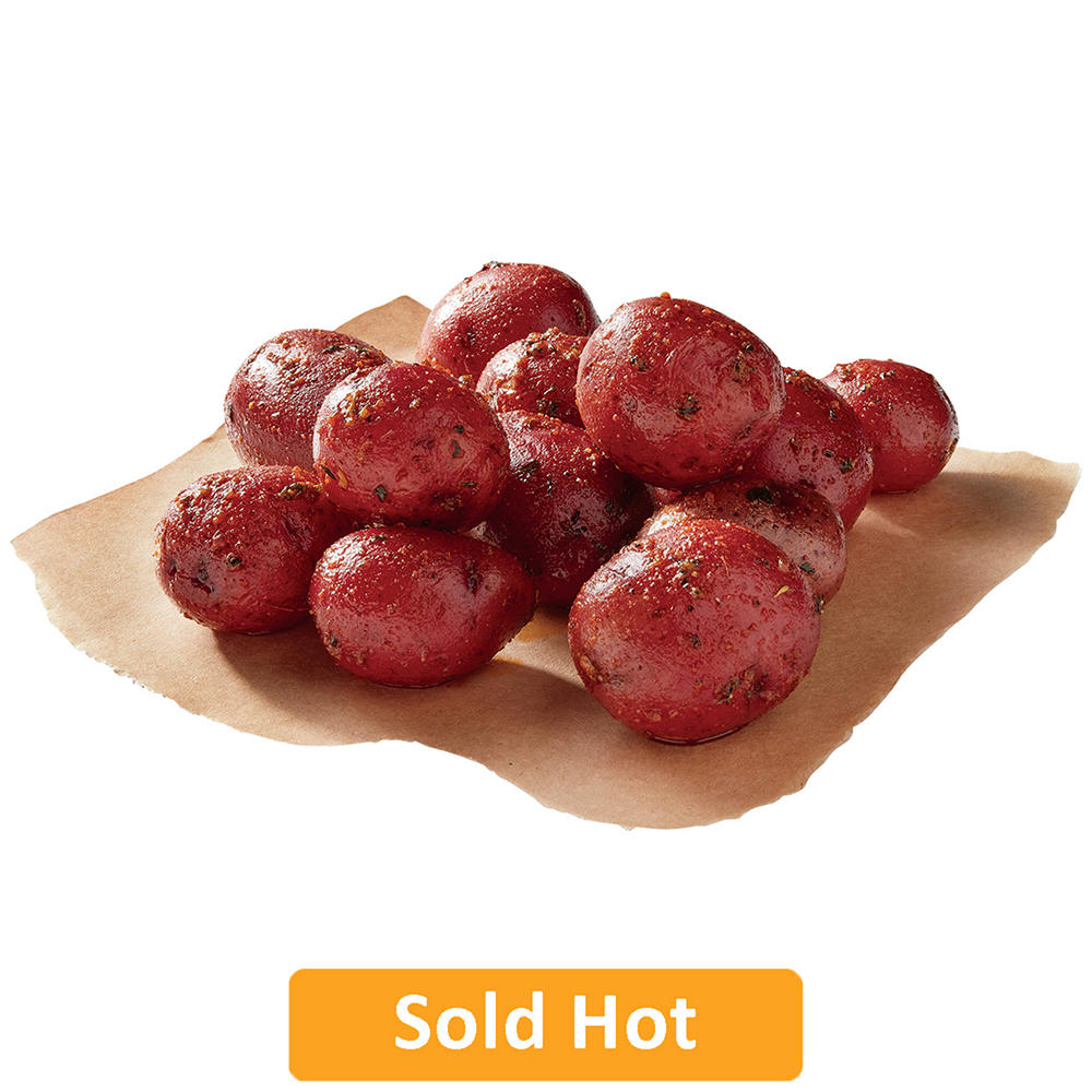 Bayou Boil House by H-E-B Fully Cooked Cajun Baby Red Potatoes (Sold Hot), lb
