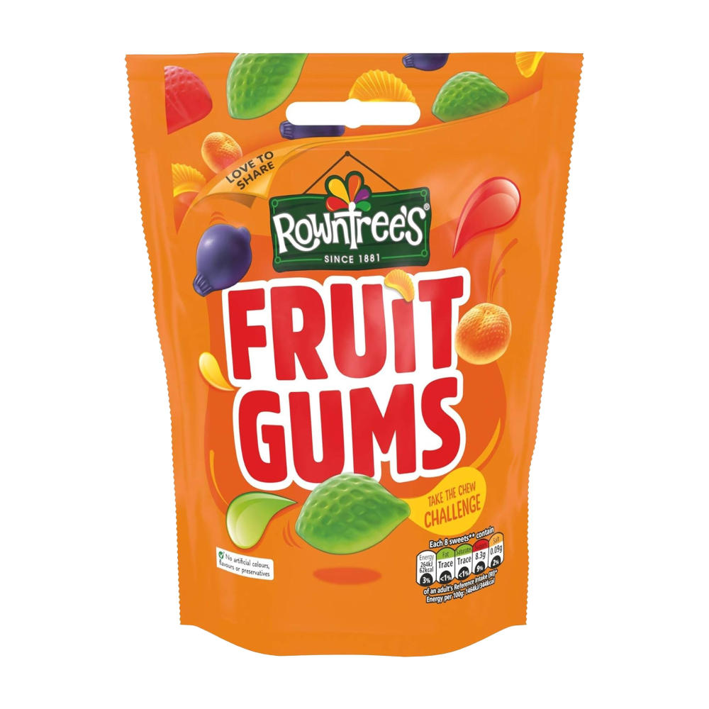 Rowntree's Fruit Gums Candy, 5.3 oz