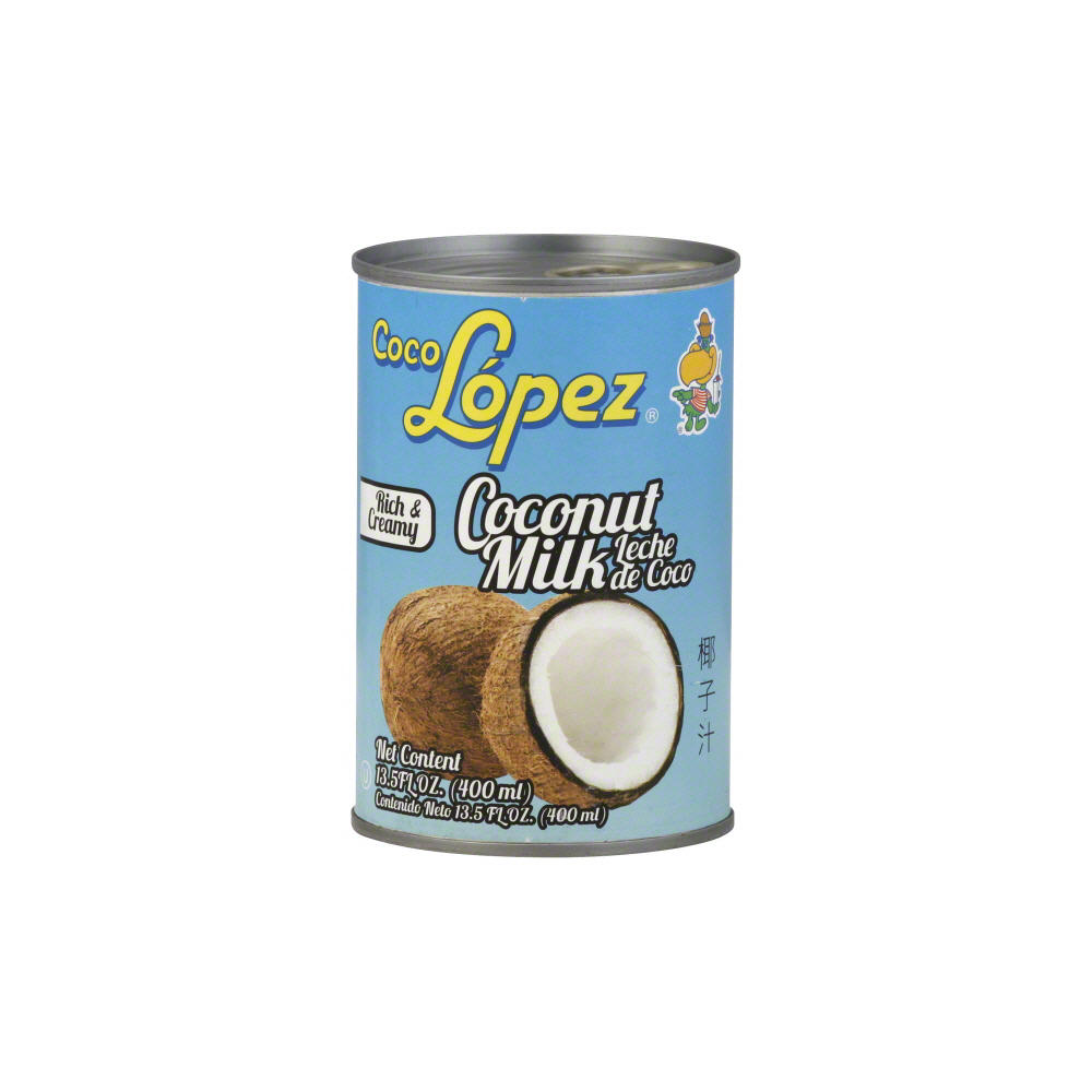 Coco Lopez Coconut Milk Leche De Coco, 13.5 oz