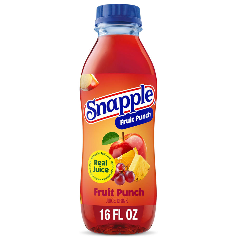 Snapple Fruit Punch Juice Drink, 16 oz