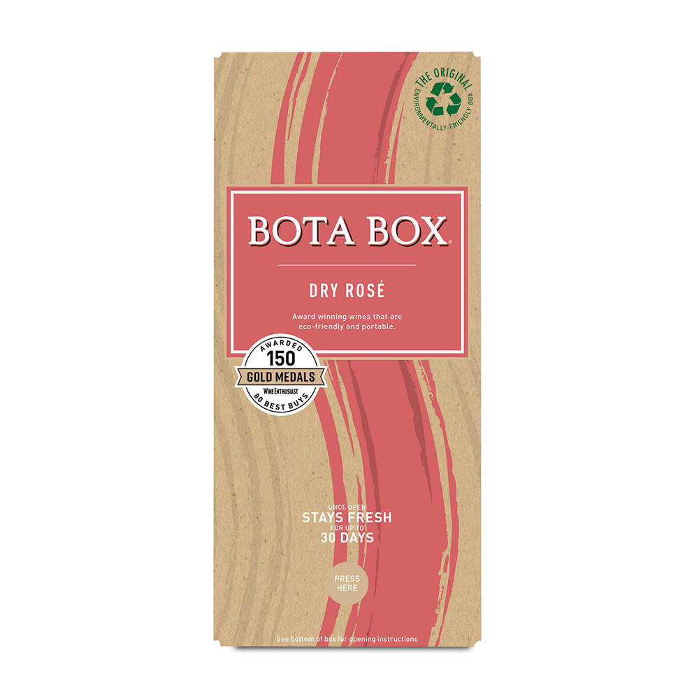 Bota Box Dry Rose California Box Wine, 3 L