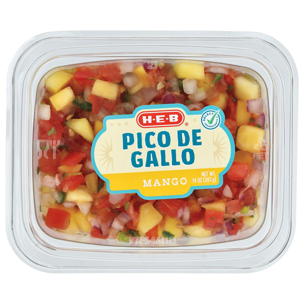 H-E-B Mango Pico de Gallo, 14 oz