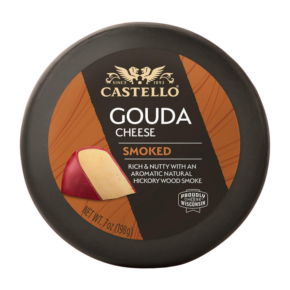 Castello Smoked Gouda Cheese, 6 oz