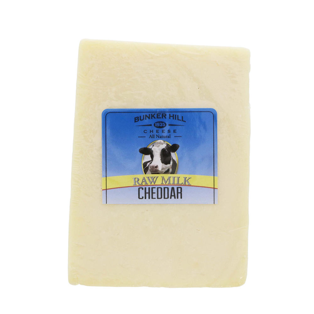 Bunker Hill Raw Milk Cheddar Cheese, Avg. 0.5 lb