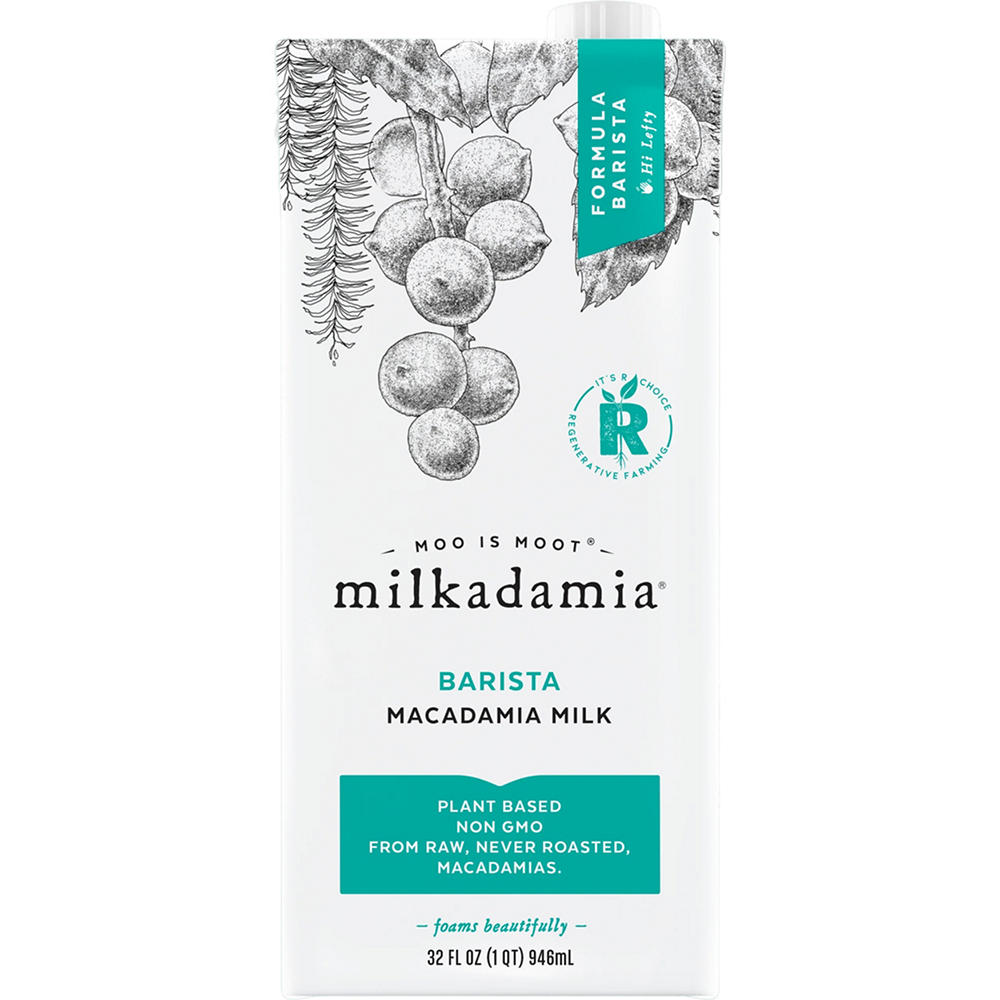 Milkadamia Macadamia Milk Barista Formula, 32 oz