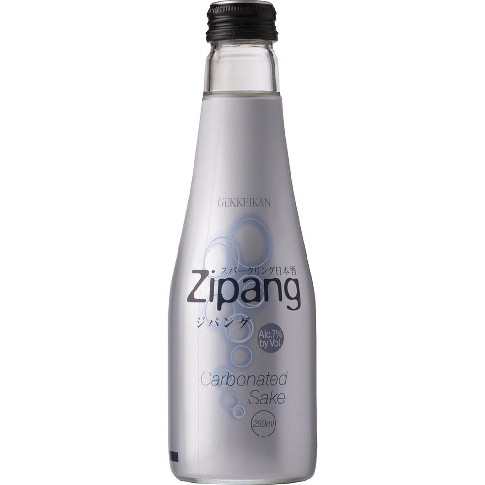 Gekkeikan Zipang Sparkling Sake, 250 mL