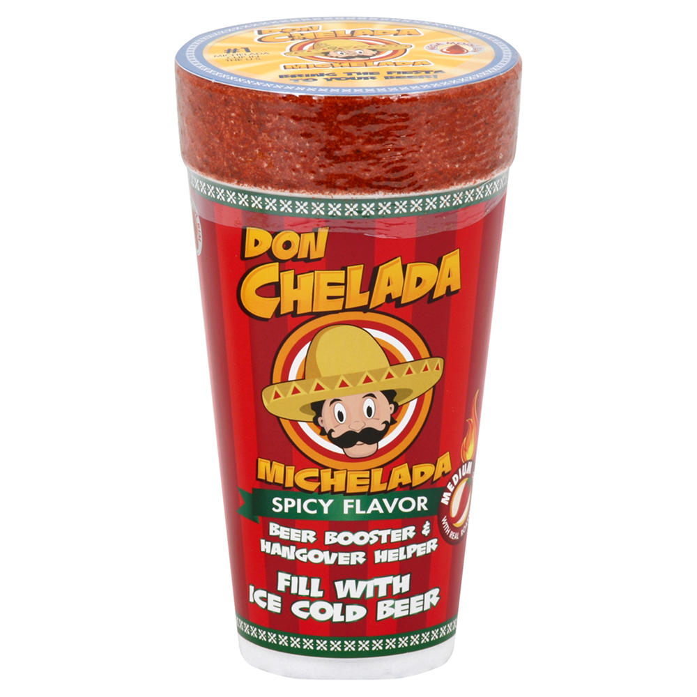 Don Chelada Michelada Spicy Flavor Cup, 24 oz