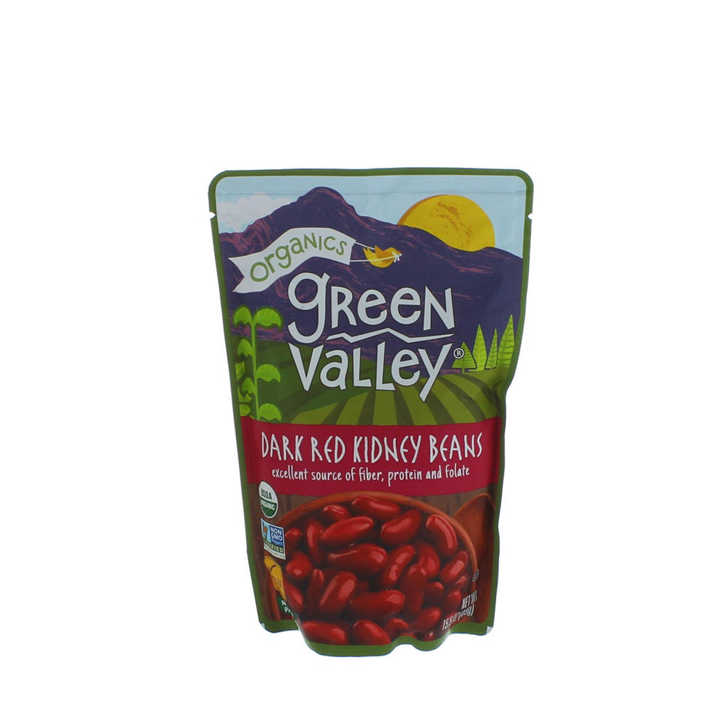 Green Valley Organics Dark Red Kidney Beans, 15.5 oz