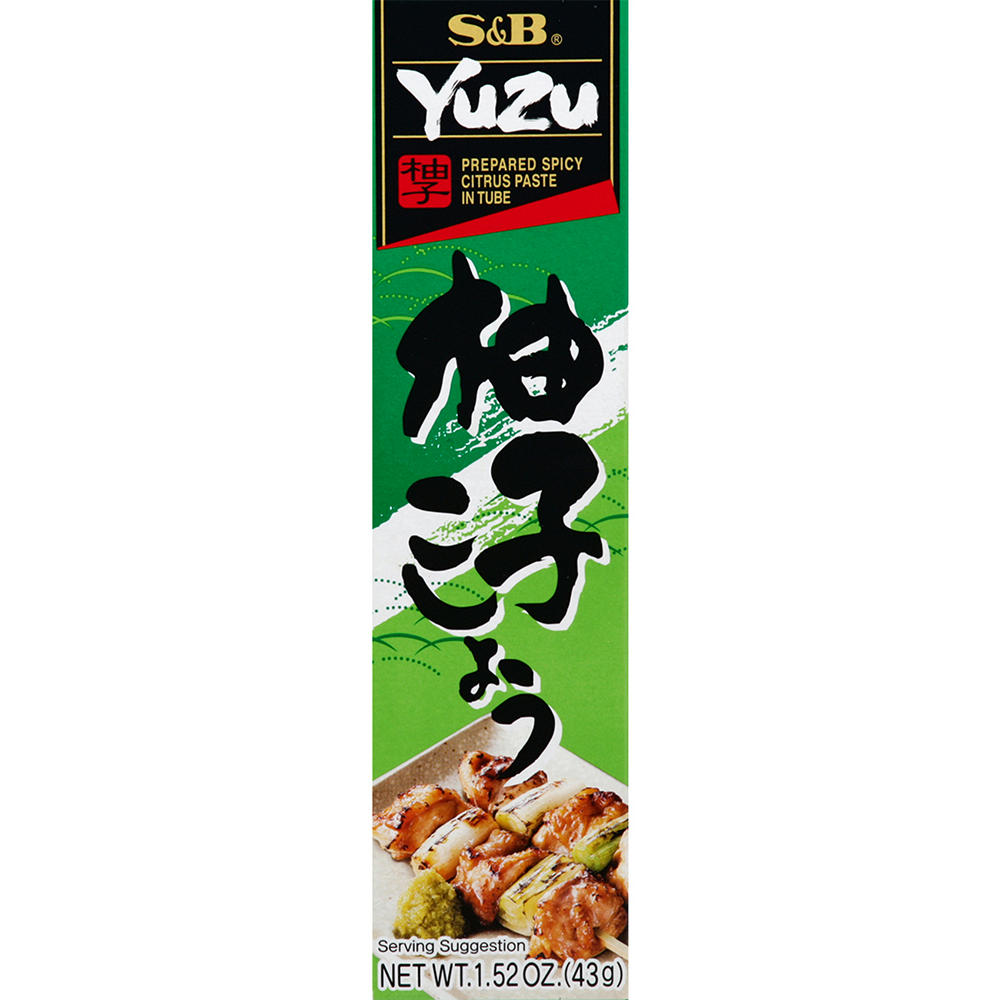 S&B Yuzu Kosho Spicy Citrus Paste, 1.52 oz