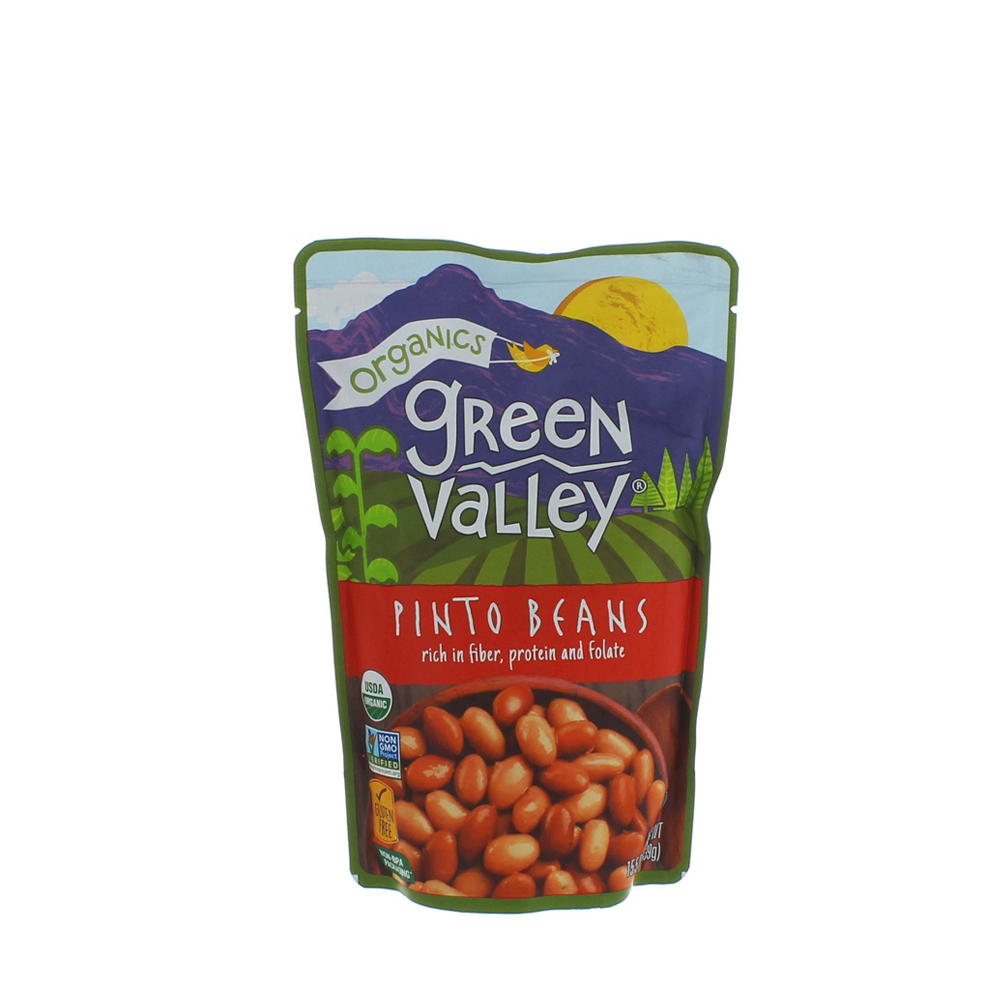 Green Valley Organics Pinto Beans, 15.5 oz