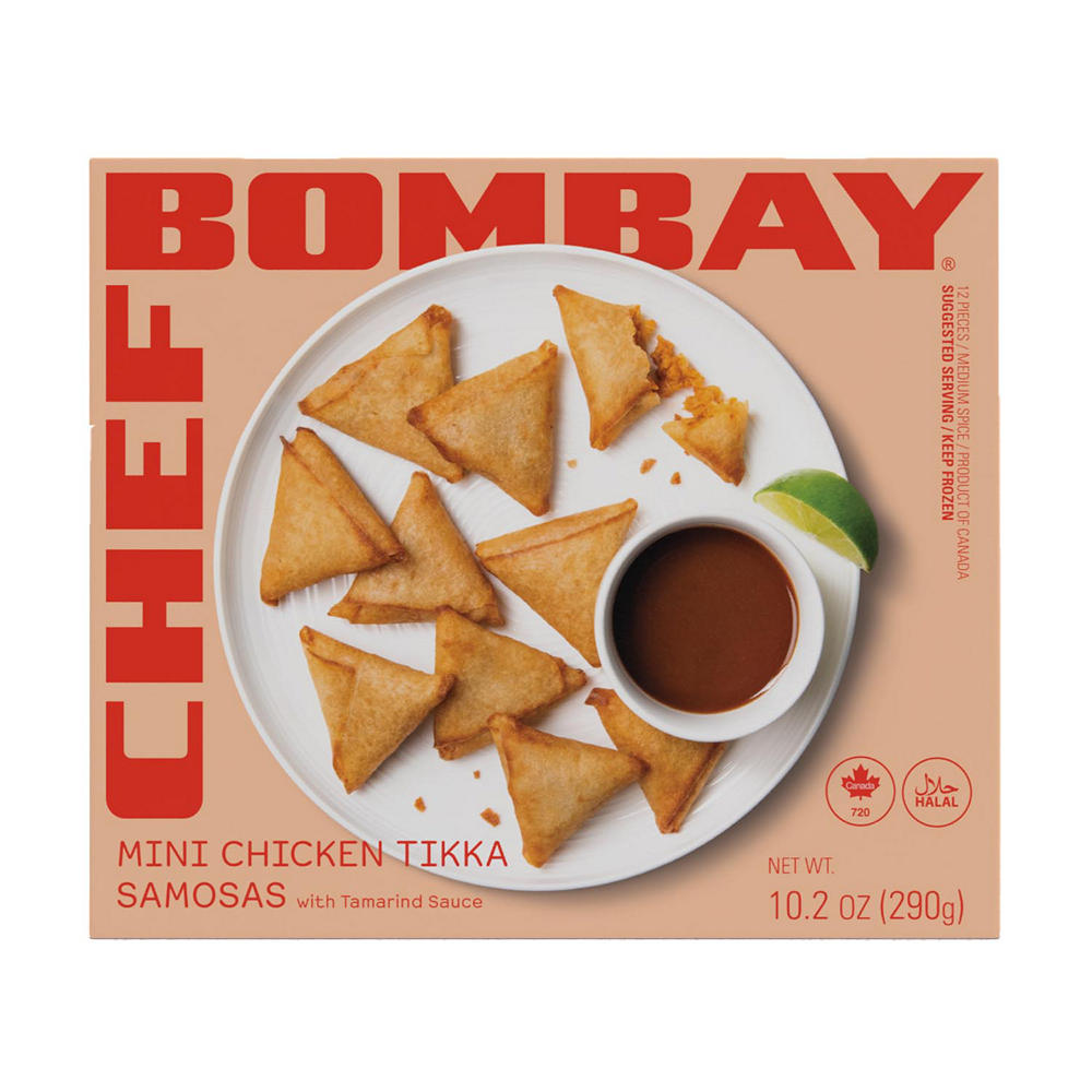 Chef Bombay Mini Chicken Tikka Samosas, 10.2 oz